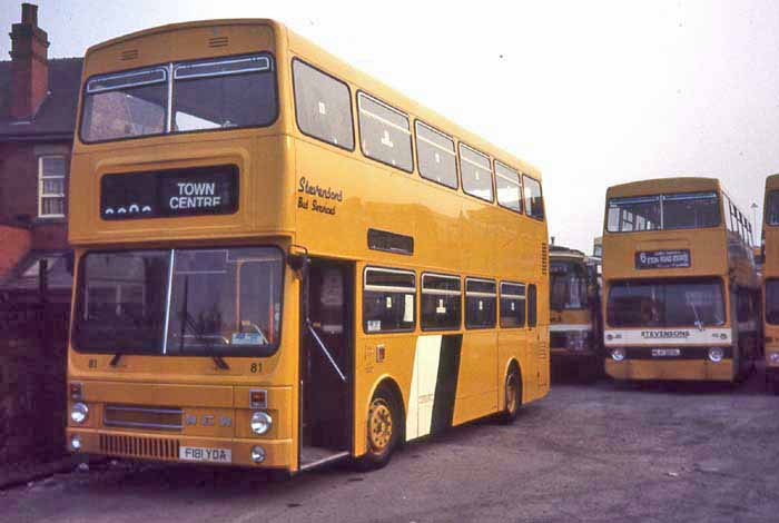 Stevensons MCW Metrobus Mark II 81